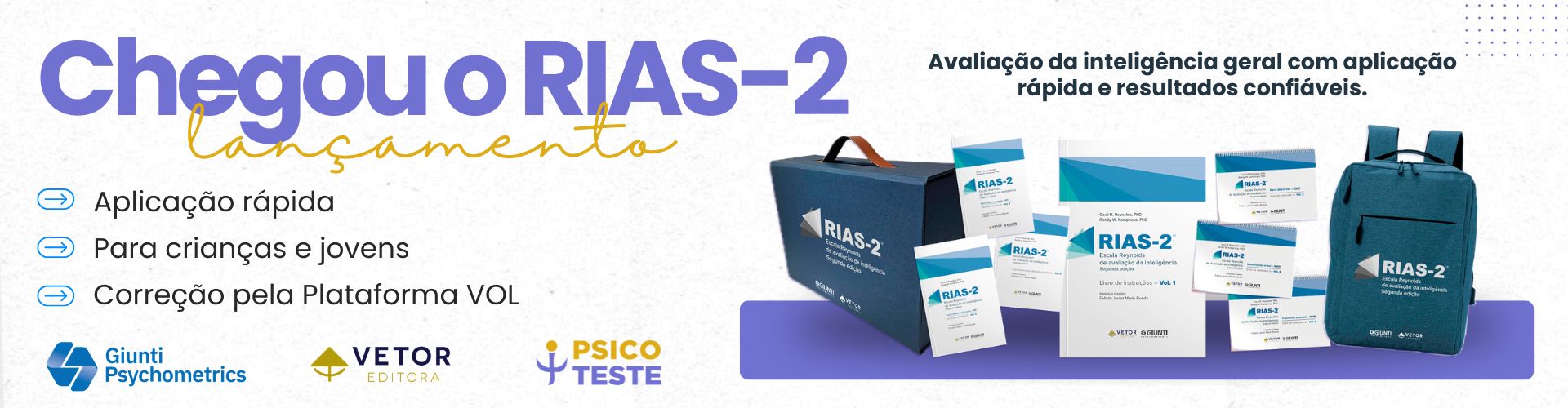 (Pré-Venda) Coleção RIAS-2 - Escala Reynolds de Av