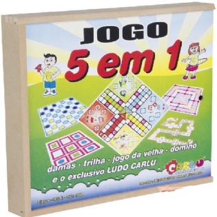 JOGO 5 EM 1 - MDF