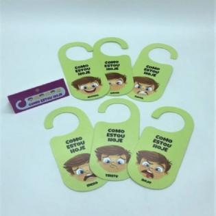 Como estou hoje - Aviso de Porta Menino