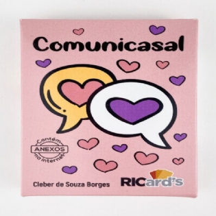 Comunicasal: 50 Cards Terapêuticos Para a Comunicação Assertiva Entre o Casal - Ric Cards