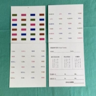 Teste Stroop - Versão Victoria - USP