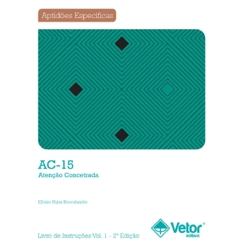 Teste AC 15 (Kit) - Atenção Concentrada