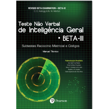 BETA-III (Matricial - Caderno De Aplicação) - Teste Não Verbal de Inteligência Geral