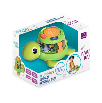 Tartaruga Bateria Com Luz e Som