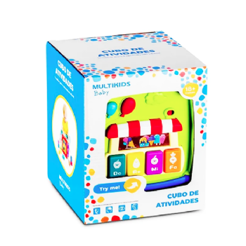 Cubo de Atividades com Som