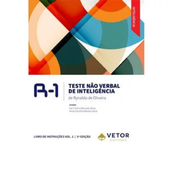 R-1 (Kit) - Teste não Verbal de Inteligência