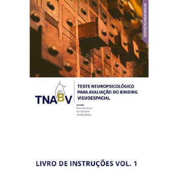 TNABV (Kit) - Teste Neuropsicológico Para Avaliação Do Binding Visuoespacial