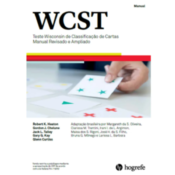 WCST (Bloco de resposta) - Teste Wisconsin de Classificação de Cartas