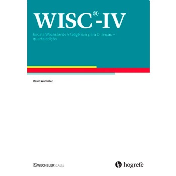 WISC-IV (Kit) - Escala Wechsler de Inteligência para Crianças