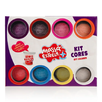 Massa Estrela Kit Cores