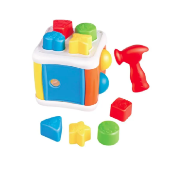 Cubo Com Blocos e Martelo