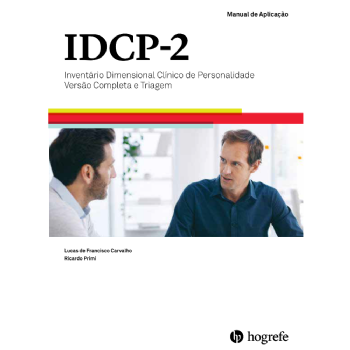 IDCP-2 - (Kit) - Inventário Dimensional Clínico de Personalidade Versão Completa e Triagem