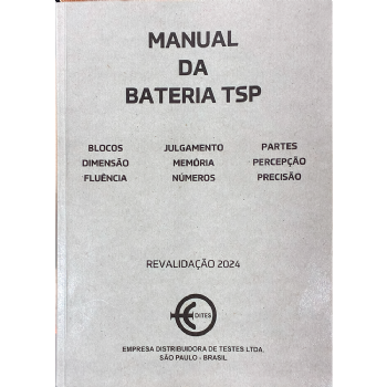 Bateria TSP - Caderno Fluência