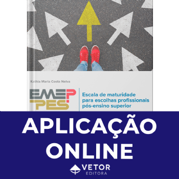 EMEP PES - (Aplicação Online - 1 a 10 Licenças) - Escala de Maturidade para Escolhas Profissionais Pós-Ensino Superior