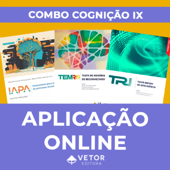 Combo Cognição IX (Aplicação Online - 1 a 10 Licenças) - IAPA / TRI / TEM-R-2